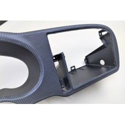 Carbon Leather Dashboard Console