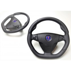 'Hirsch-Style' 9-3 Thick Leather Steering Wheel